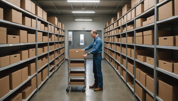 Gérer ses archives dans un garage pro