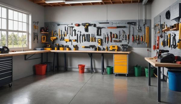 Nettoyage complet de votre garage atelier